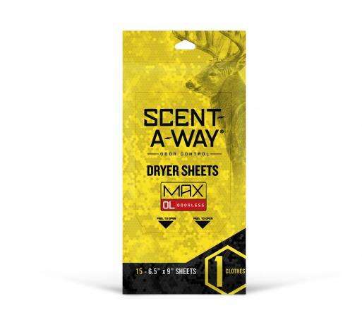 Misc. Accessories Hunters Specialties Ready Series Scent A Way DRYER SHEETS UNSCENTED 15